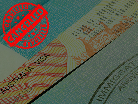 australian visa refused